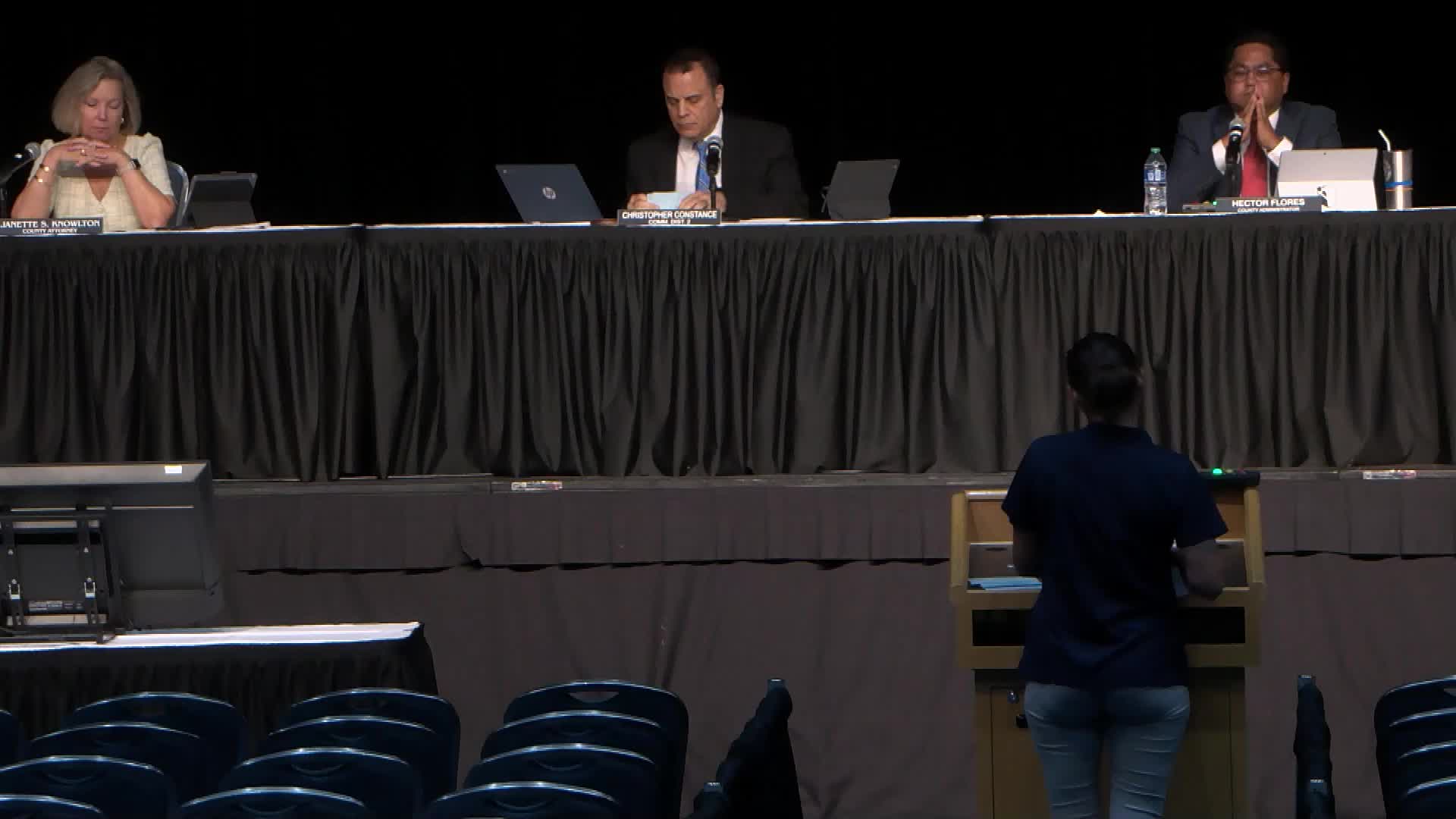 Residents demand action on stormwater and road safety issues