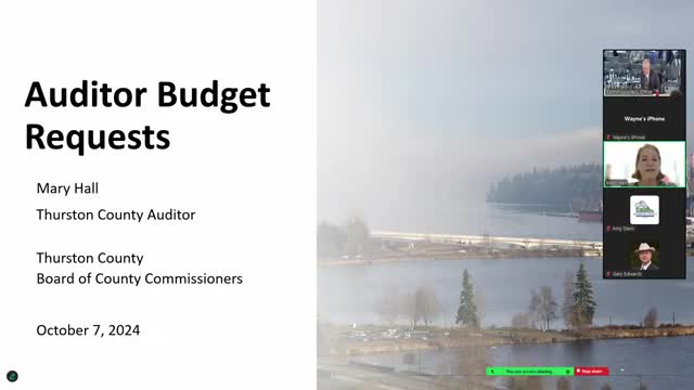 Auditor secures historic funding for election costs