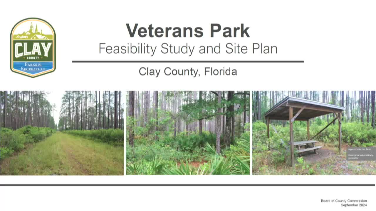 Veterans Park feasibility study sparks debate on future plans