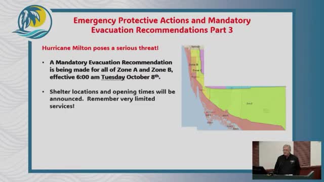 County declares emergency as storm preparations intensify