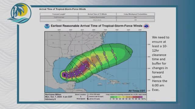 Officials urge voluntary evacuation ahead of severe storm