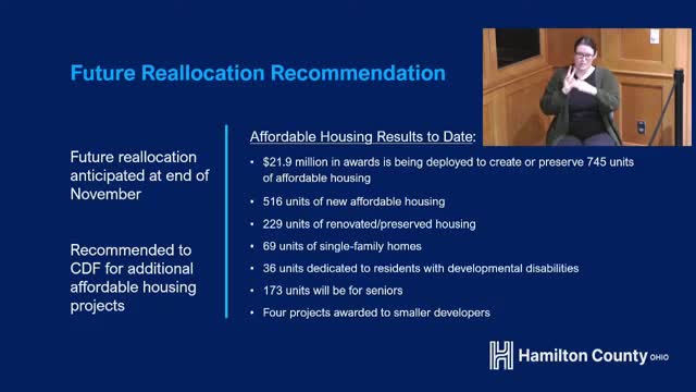 Board considers major funding shift to boost affordable housing