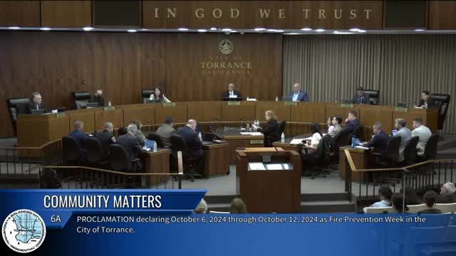 Torrance launches Fire Prevention Week to save lives