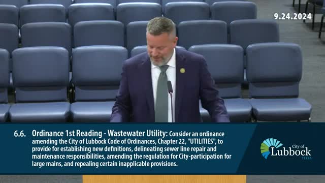 City Council Approves Controversial Sewer Lateral Ordinance