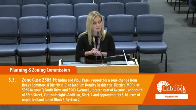 Lubbock zoning changes spark community debate over development