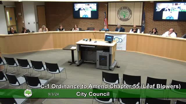 Council debates gas leaf blower use amid ecological concerns