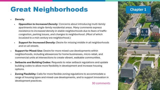 City debates bold housing density changes amid mixed reactions
