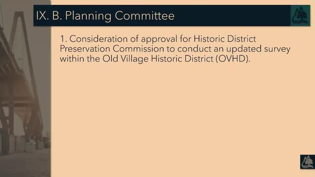 Historic district survey proposal sparks budget debate