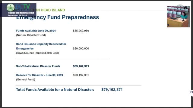 Town of Hilton Head boasts $79 million for hurricane preparedness