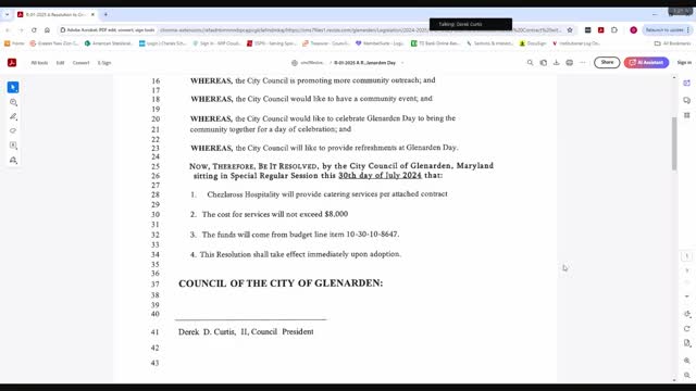 Council approves exciting rides for Glenarden Day celebration