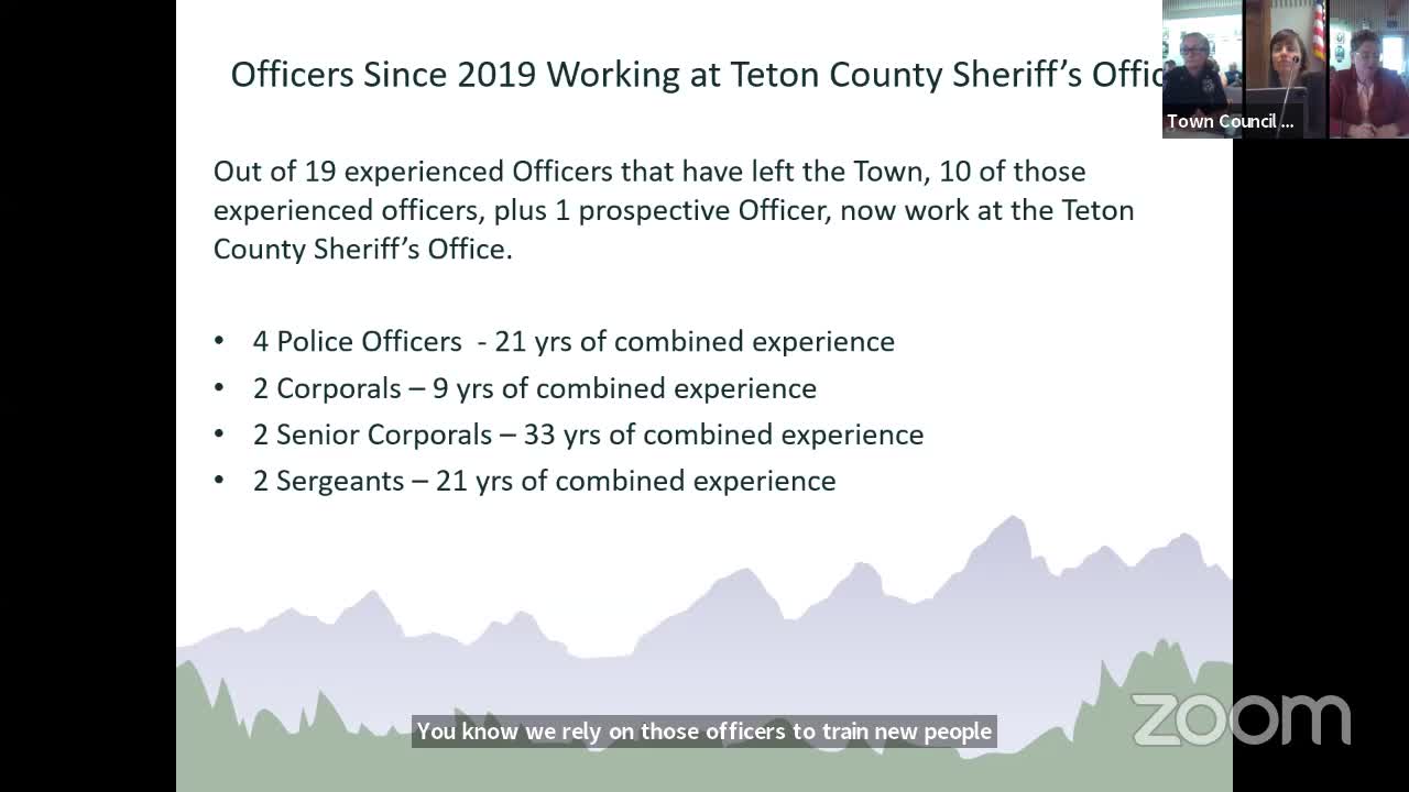 Town faces staffing crisis as police officers leave in droves