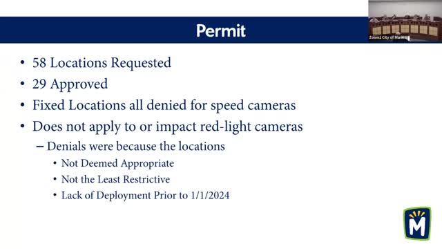 City grapples with denied speed camera permits amid safety concerns