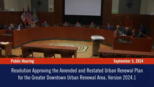 City Council approves ambitious urban renewal plan for downtown