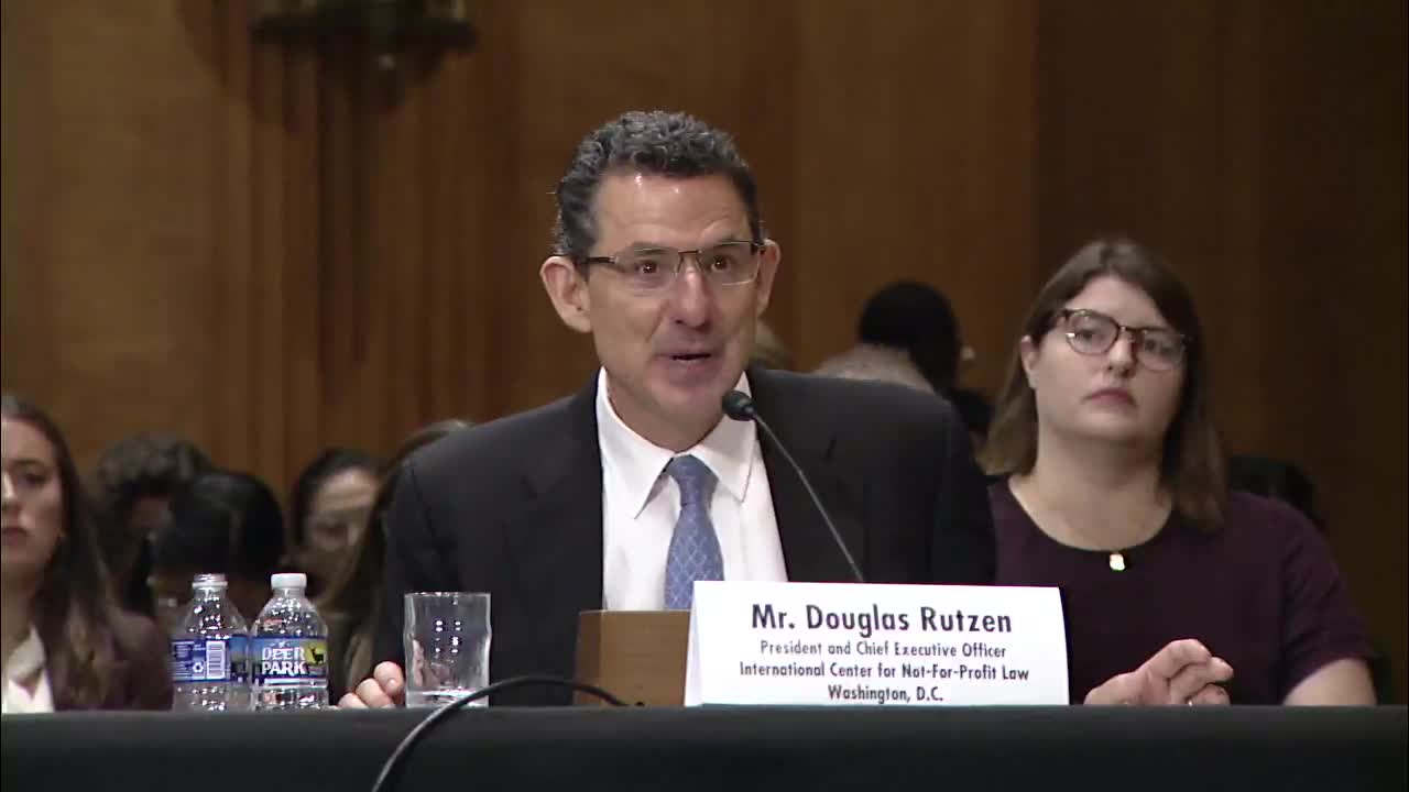 Lawmakers confront global crackdown on NGO funding
