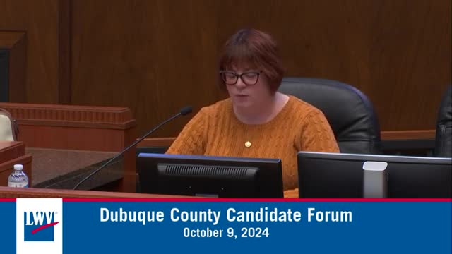 Candidates Clash in Dubuque County Supervisor Forum