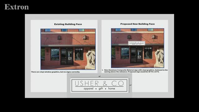 Signage Approval Sparks Debate Over Business Identity