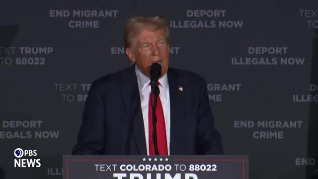 Trump vows to restore safety in Colorado amid crime surge
