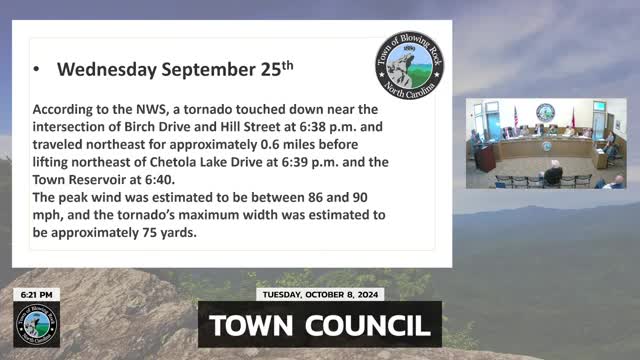 Tornado wreaks havoc as town braces for severe storms