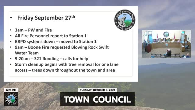 Emergency crews battle flooding aftermath in Boone