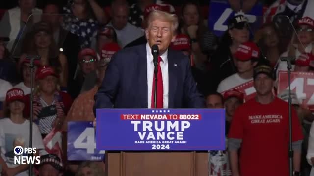Trump claims seniors will suffer under Democrats' policies