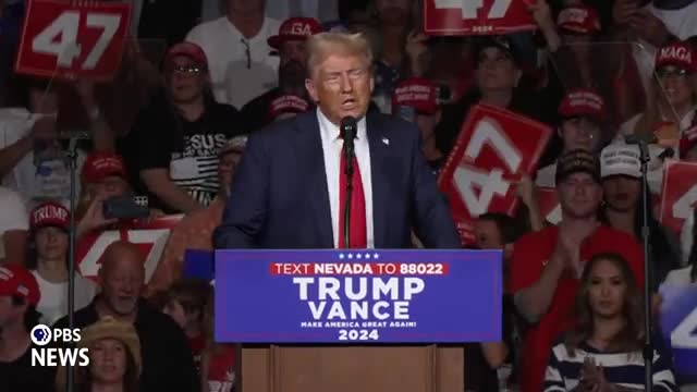 Trump vows to end inflation and cut taxes for families