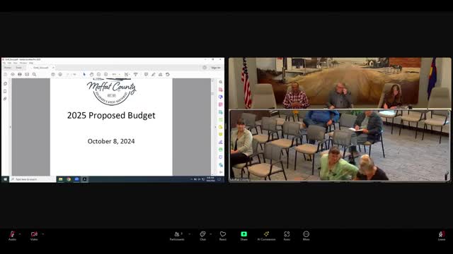 Budget proposal reveals significant funding boost for Moffett County