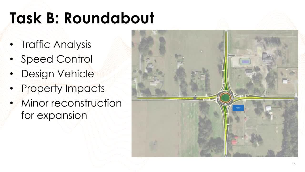 Roundabout design promises dramatic safety and traffic improvements