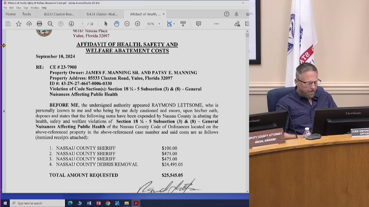 County Faces Backlash Over Property Cleanup Controversy