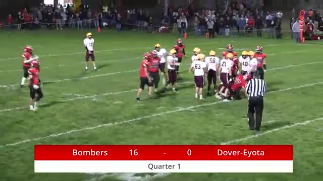 Bombers dominate Eagles with explosive 30 to 14 victory