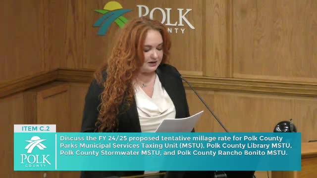Polk County proposes record budget amid rising property taxes