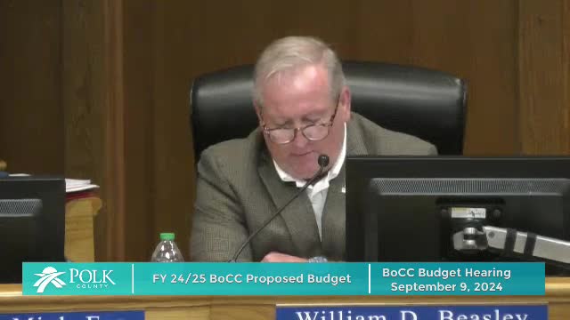 Polk County proposes record budget to meet growth demands