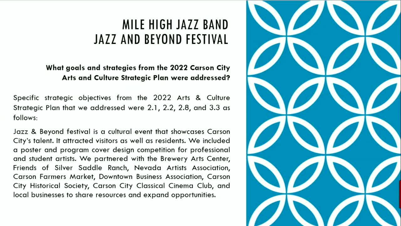 Carson City champions arts and culture to boost economy