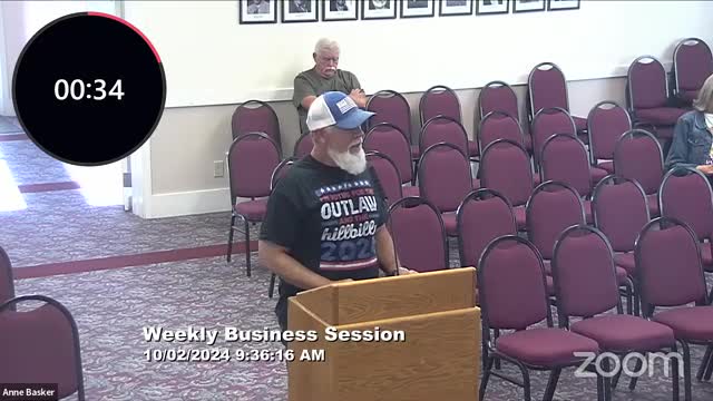 Commissioner calls for civic engagement amid political turmoil