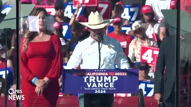 Trump champions personal freedoms in passionate rally speech