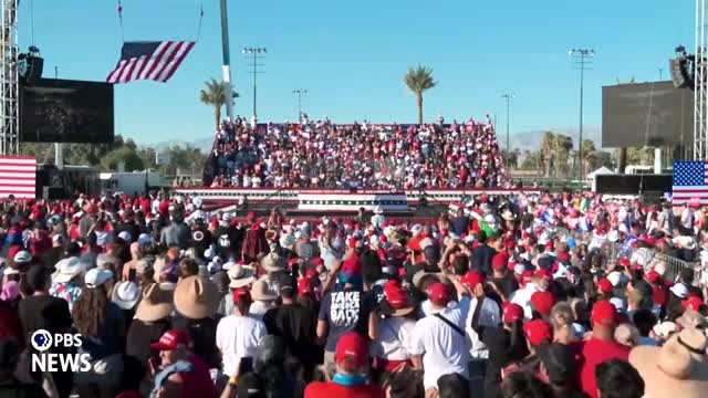 Trump vows to fight for freedom and secure elections