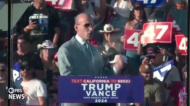Trump vows to fight for America in passionate rally speech