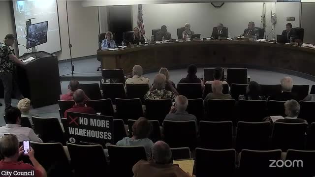 Residents demand council halt mega warehouse construction