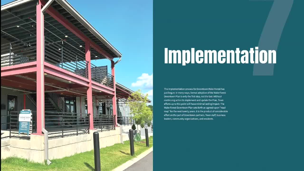 Town finalizes ambitious downtown plan for future growth