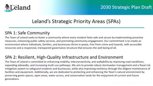 Council outlines ambitious plan for safer community
