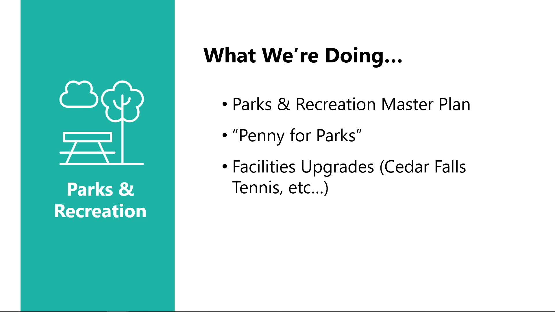 Town launches ambitious parks master plan for community needs