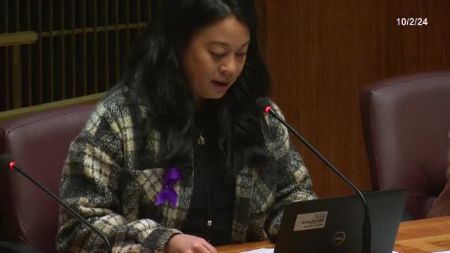 Council honors Domestic Violence Awareness Month with vital support
