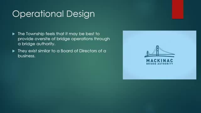 Bridge Authority Proposal Aims to Revolutionize Operations