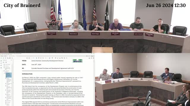 EDA Faces Deadline Crisis Over Crypto Mining Development Deal