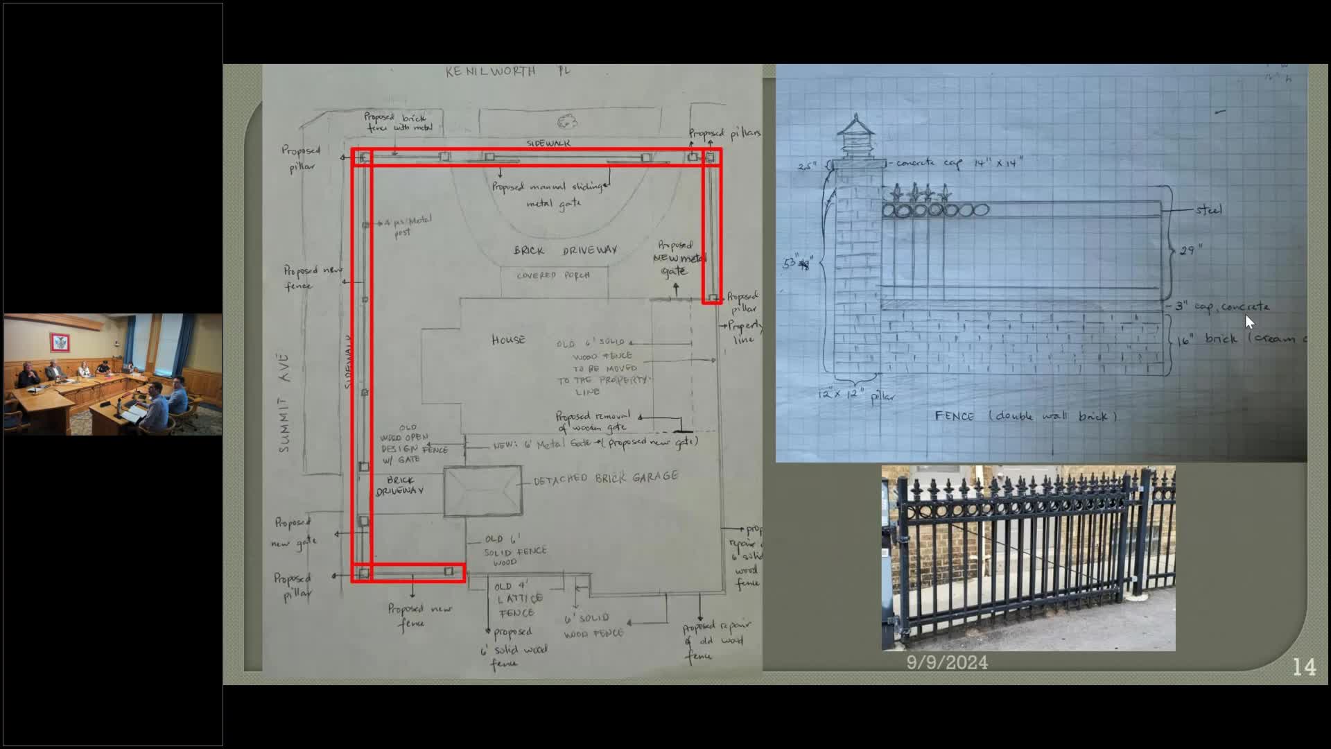 Fencing proposal sparks debate in historic district