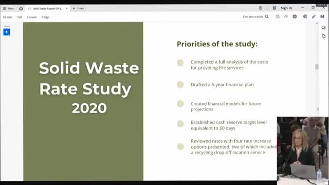 City Council Considers Future of Recycling Amid Rate Increases