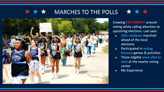 Students Rally for Voter Engagement Ahead of Election