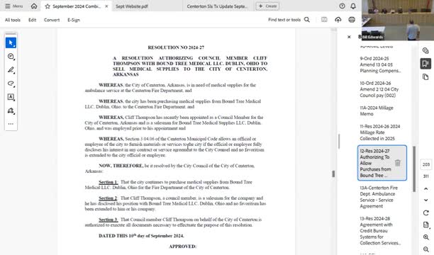 City Council Votes to Table Controversial Business Deal