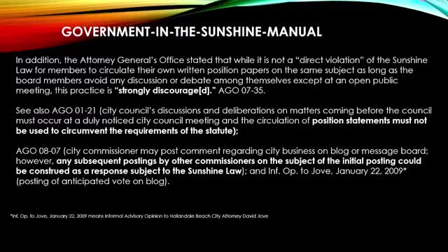 Sunshine law sparks debate over digital communication rules