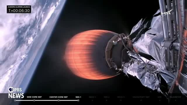 SpaceX launches Europa Clipper in historic mission to Jupiter