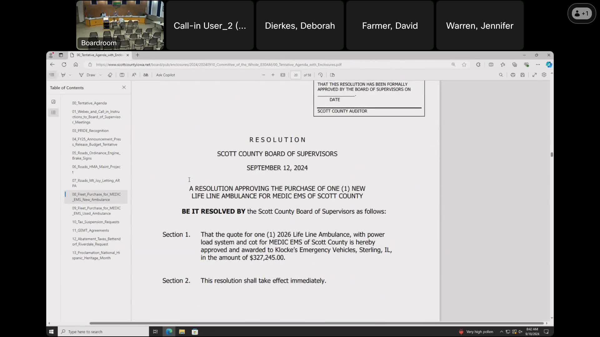 Urgent ambulance purchase decision sparks debate on bidding process